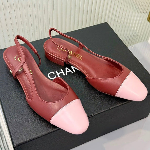 Chanel 2026 Classic Slingback Flats 10mm Sheepskin 781046