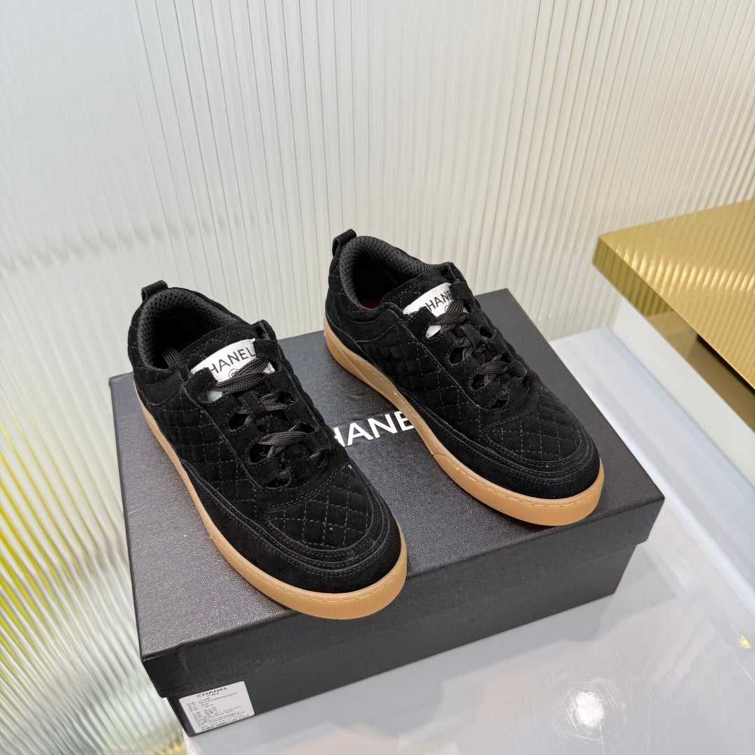 Chanel 2026 26A Quilted Sneakers Suede 986957