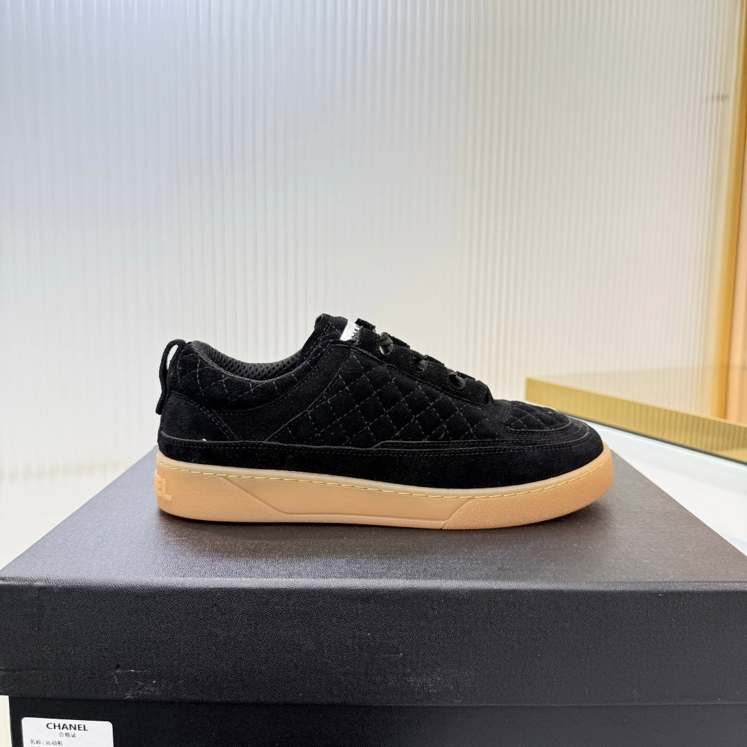 Chanel 2026 26A Quilted Sneakers Suede 986957