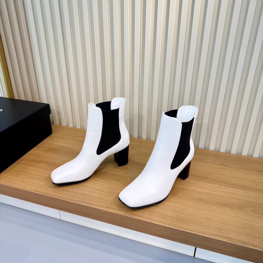 Chanel 2026 Chelsea Boots 75mm Sheepskin 988146