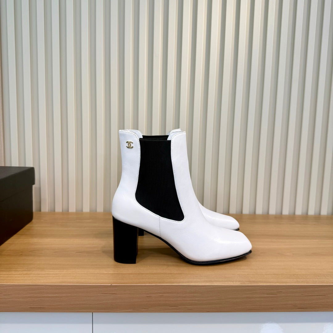 Chanel 2026 Chelsea Boots 75mm Sheepskin 988146