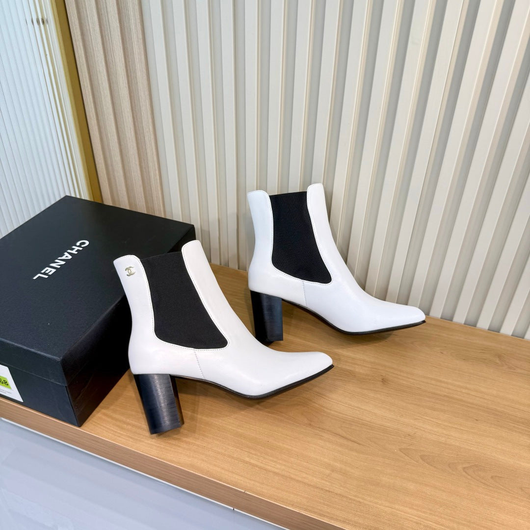 Chanel 2026 Chelsea Boots 75mm Sheepskin 988146