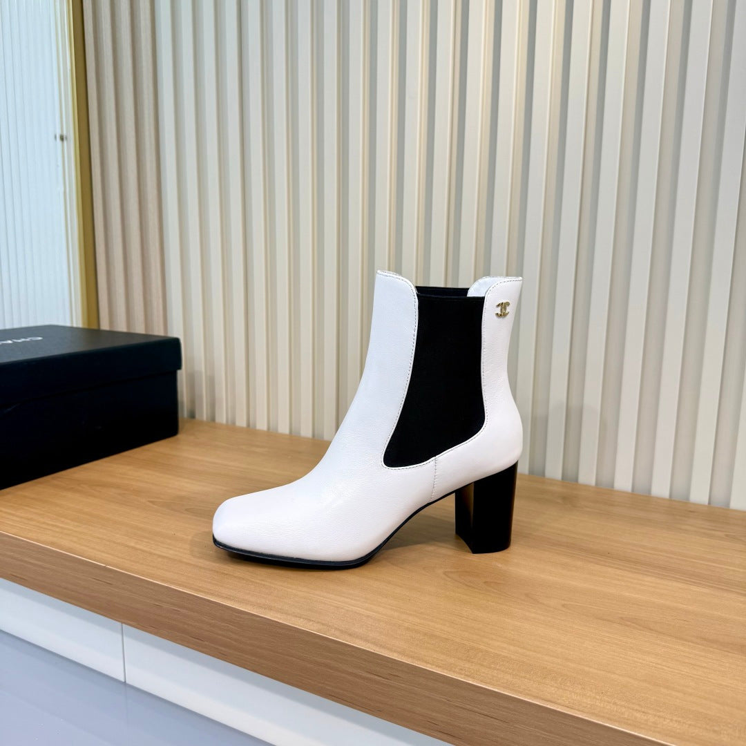 Chanel 2026 Chelsea Boots 75mm Sheepskin 988146