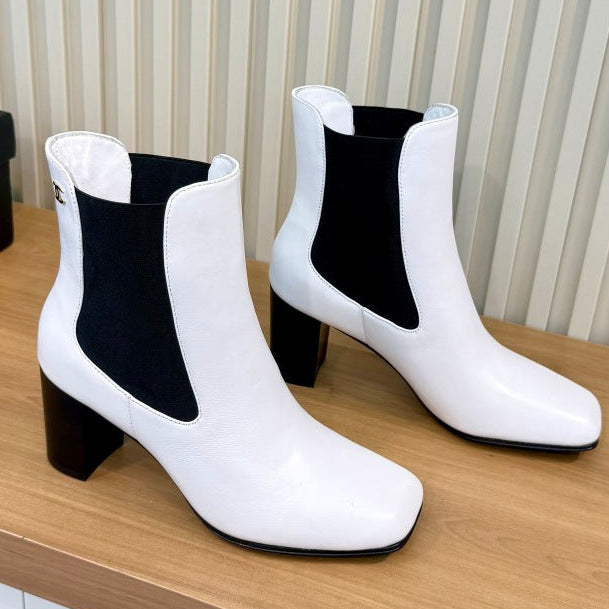 Chanel 2026 Chelsea Boots 75mm Sheepskin 988146