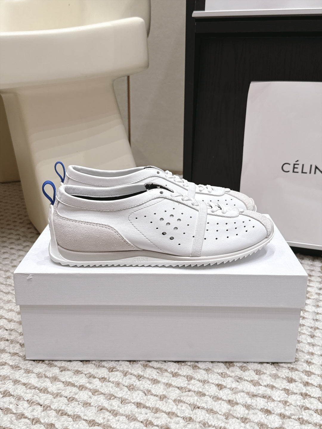 Celine 2026 Soft Sneakers Cowhide 101554