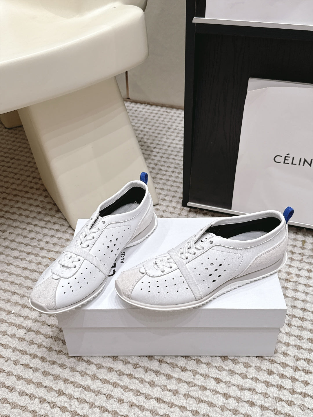 Celine 2026 Soft Sneakers Cowhide 101554