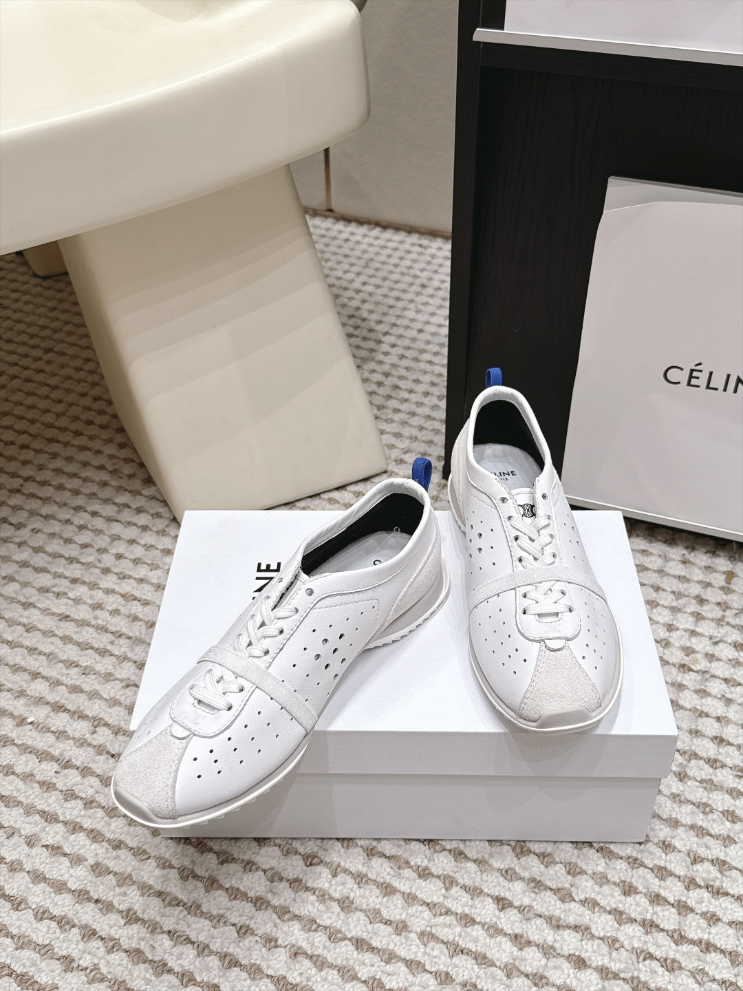 Celine 2026 Soft Sneakers Cowhide 101554