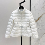 CD 25 Straight-Cut Puffer Jacket Cotton