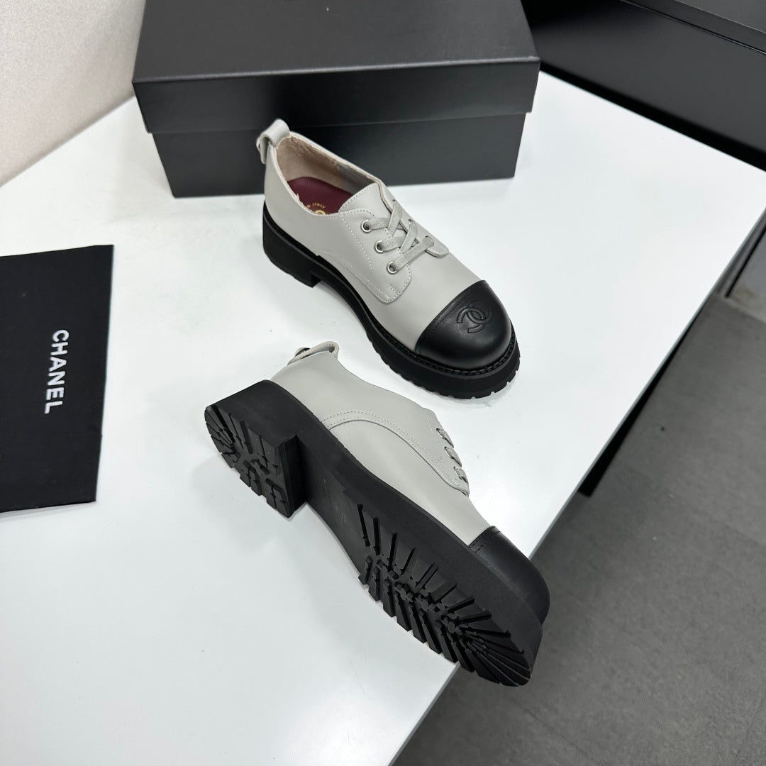 Chanel 2026 Oxford Derby Loafers Leather 944599