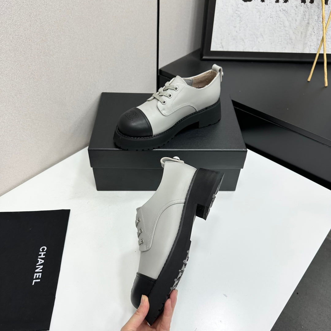 Chanel 2026 Oxford Derby Loafers Leather 944599