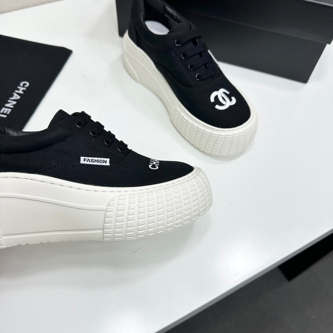 Chanel 2026 Platform Sneakers Fabric 985831