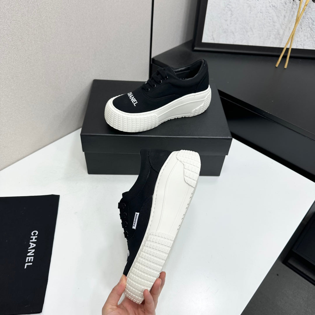 Chanel 2026 Platform Sneakers Fabric 985831