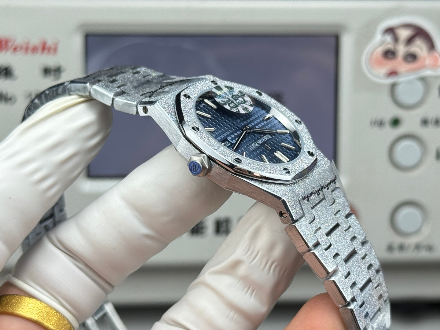 Audemars Piguet Royal 33mm Blue Dial White Gold Case