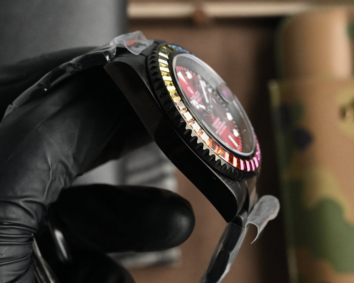 Rolex Submariner 40mm Black Red Dial