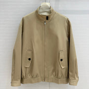 Gucci Jacket Khaki Polyester Fiber