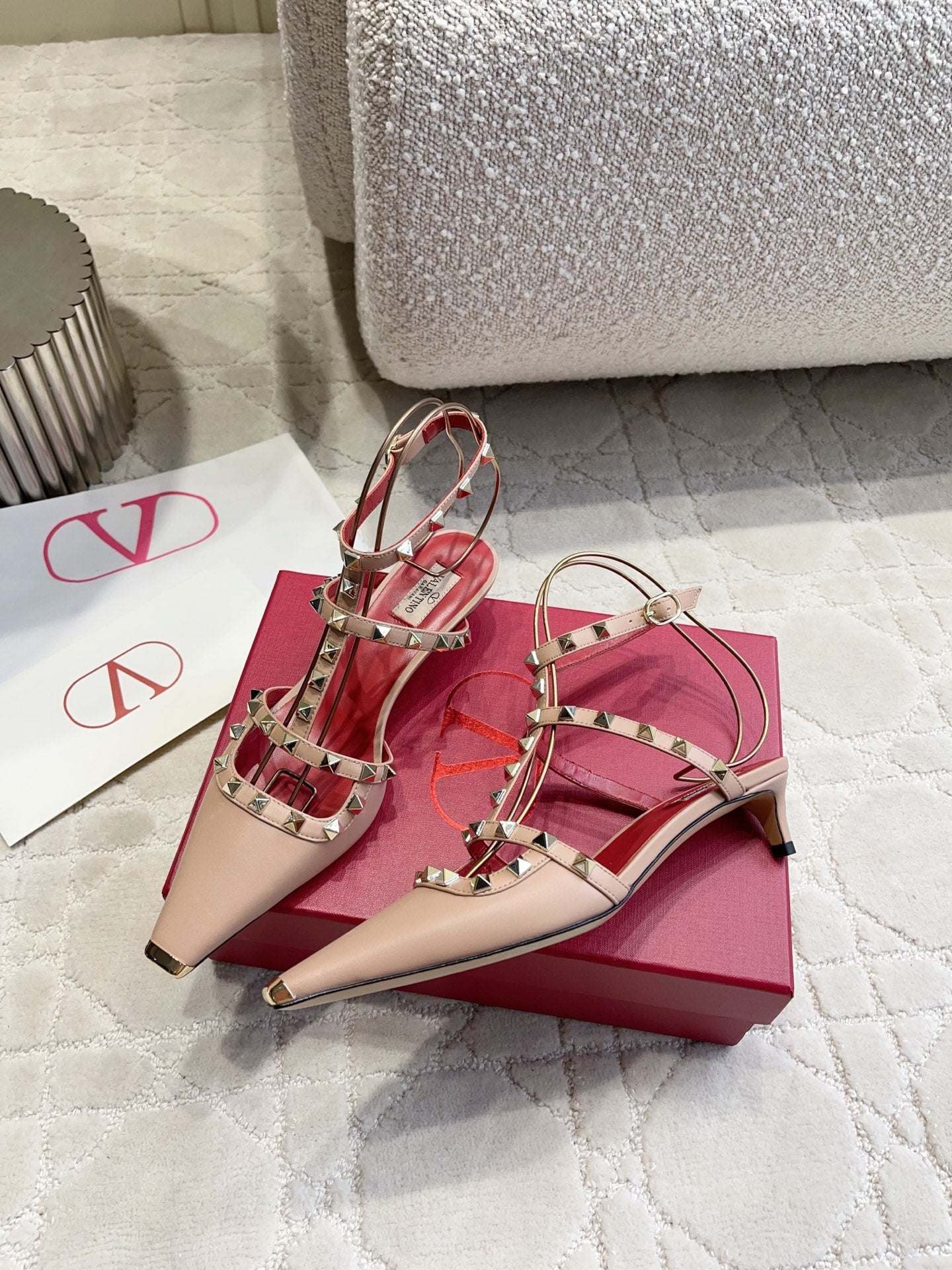 Valentino 2026 Garavani Rockstud Pump 40mm Calfskin 809206