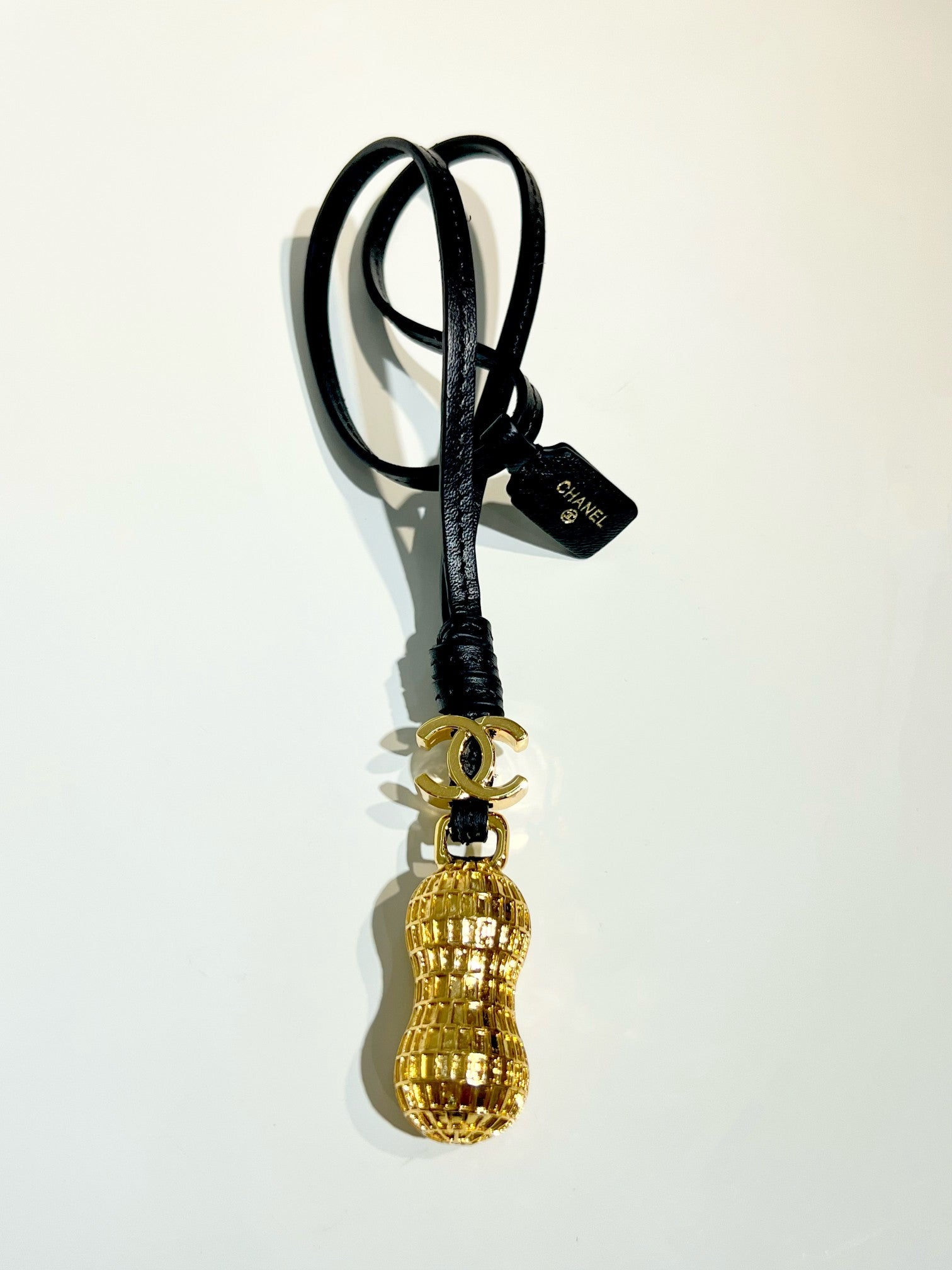 Chanel Golden Peanut Charm