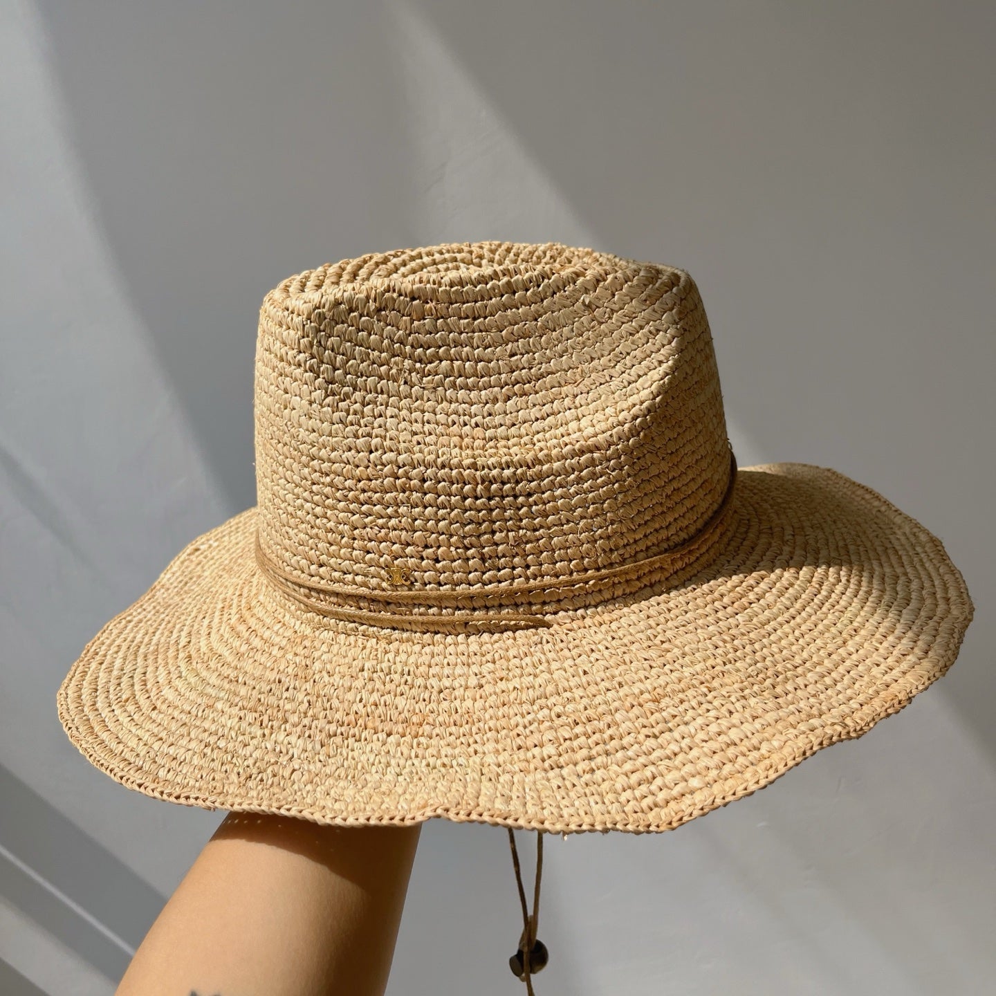 Celine Raffia Crochet Hat 269029