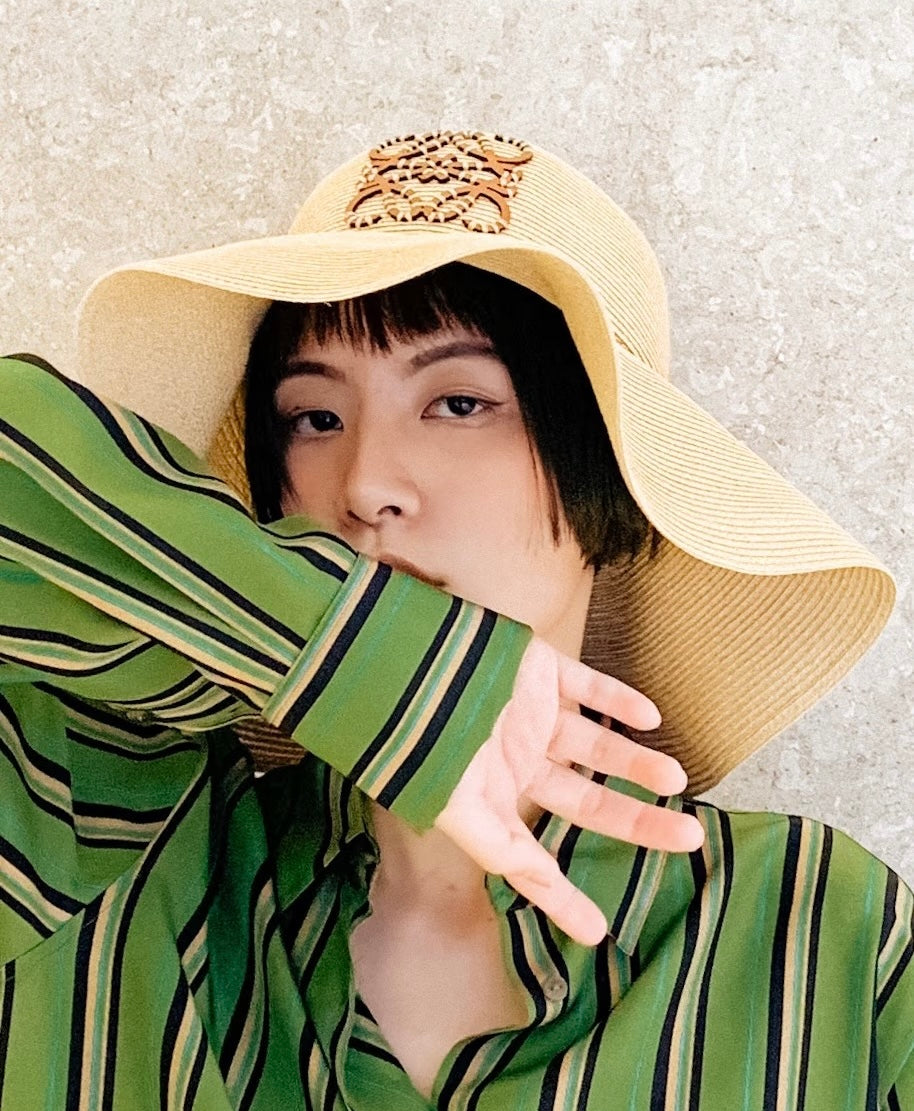 Loewe Oversized Straw Hat 299783