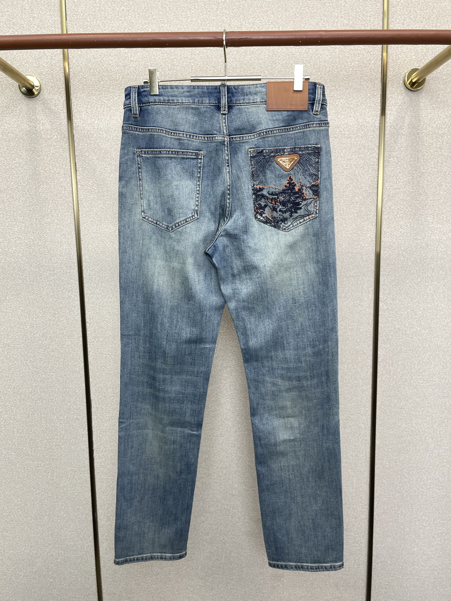 PRA 2026 Men's Jeans Blue Denim 851904
