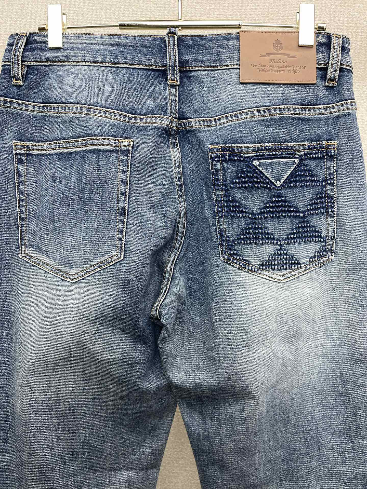 PRA 2026 Men's Jeans Blue Denim 851902