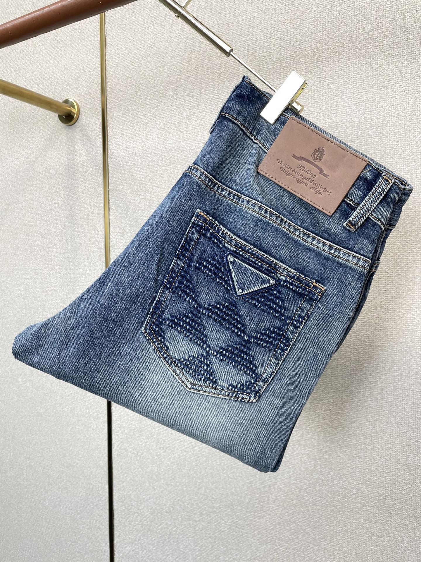 PRA 2026 Men's Jeans Blue Denim 851902