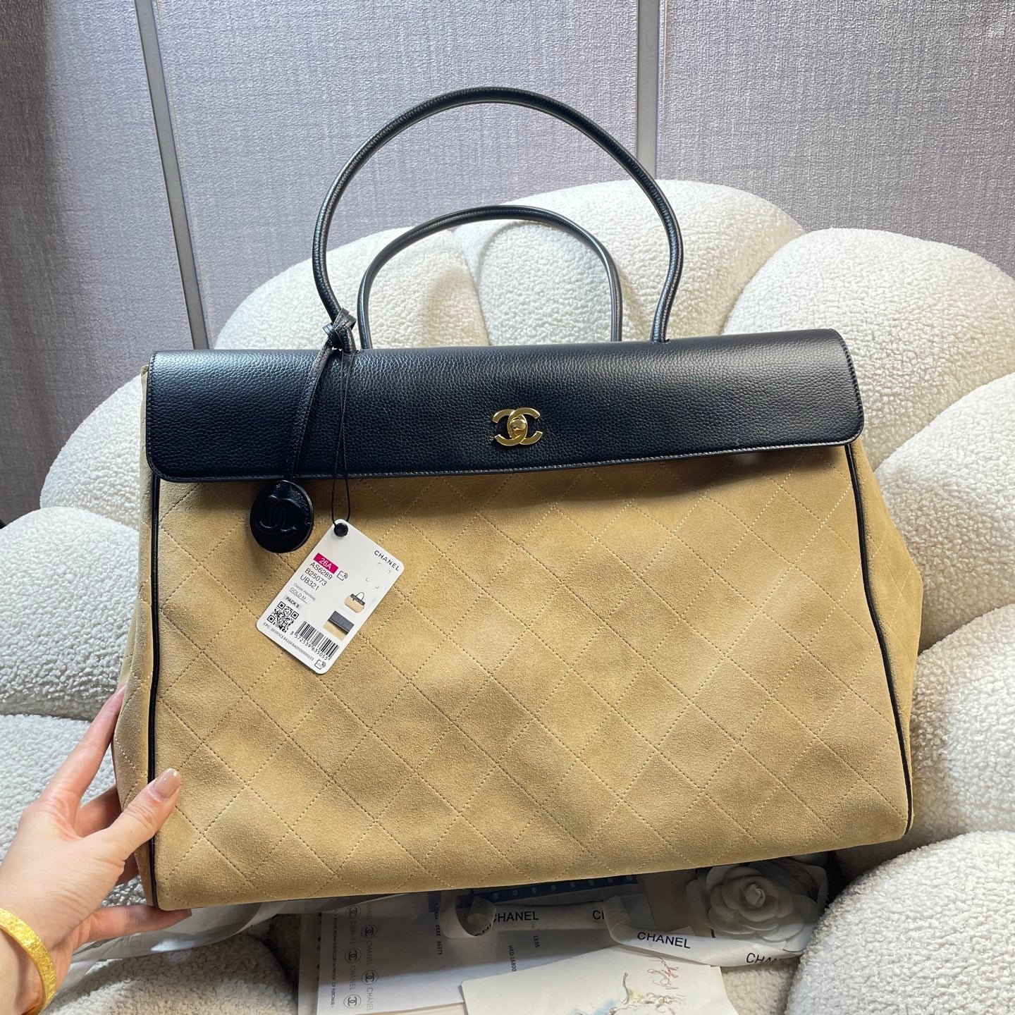 Chanel 2026 Large Shopping Bag 43cm Leather