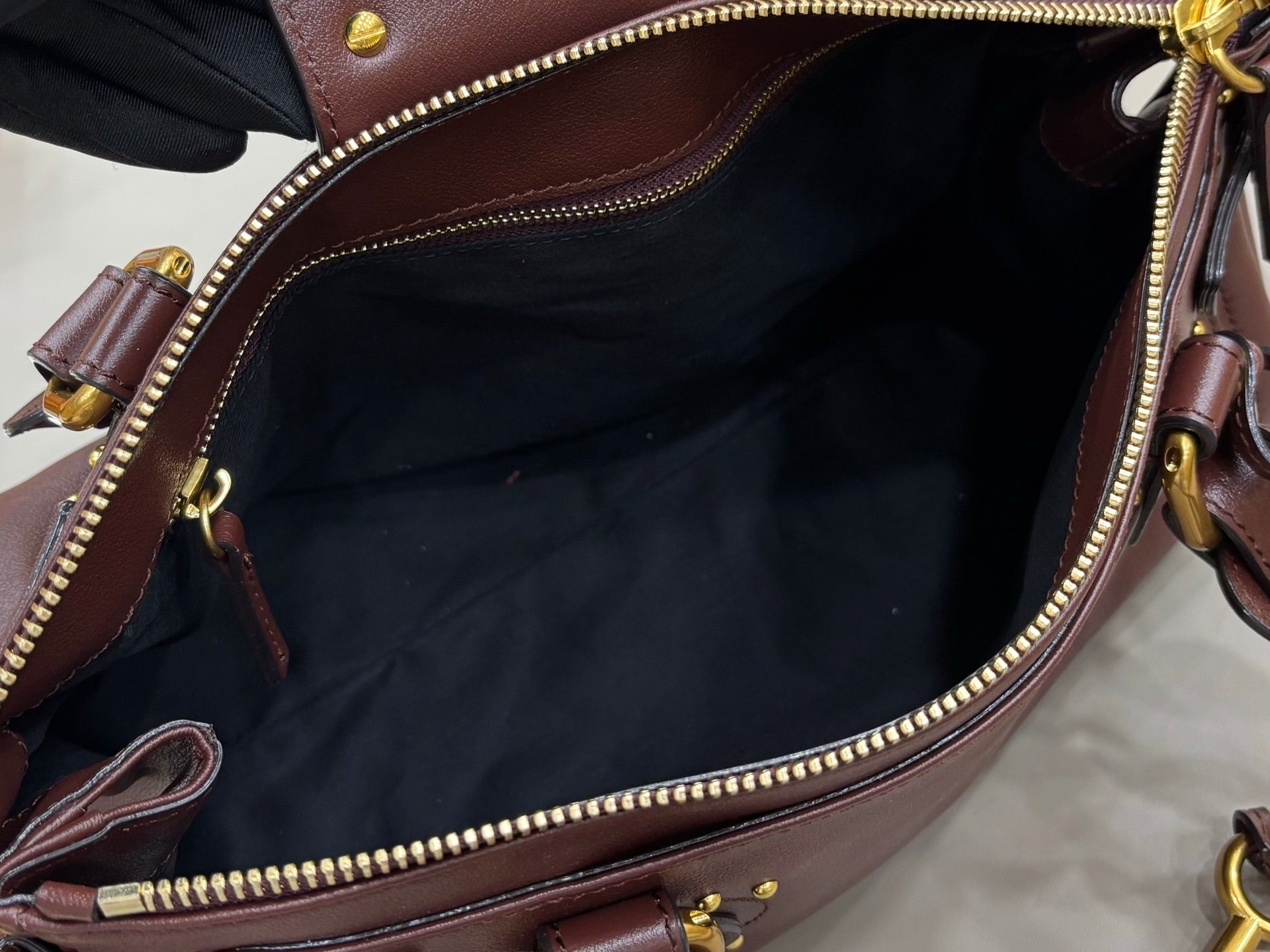 Chloe 2026 Paddington Bag Grenat Leather