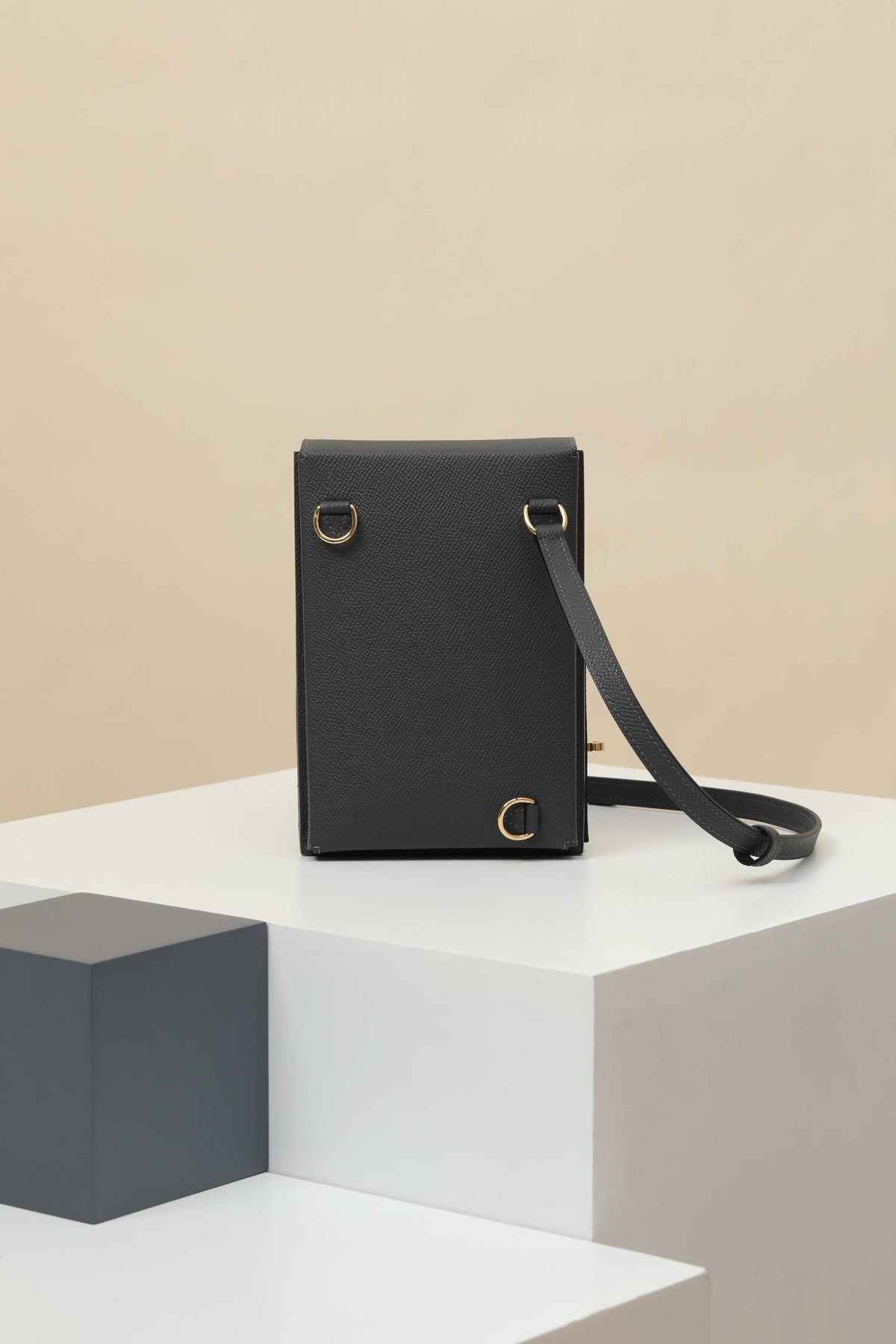 High-end Hermes 2026 Kelly Multipocket To Go Clutch 17.5cm Epsom Leather