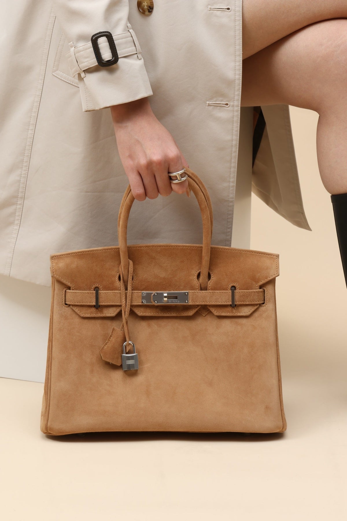 High-end Hermes 2026 Birkin 30cm Bag Suede