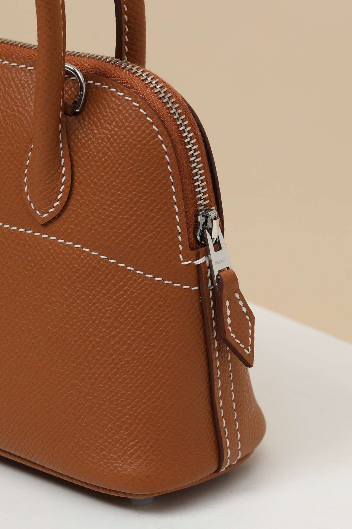 High-end Hermes 2026 Mini Bolide Bag 15cm Epsom Leather