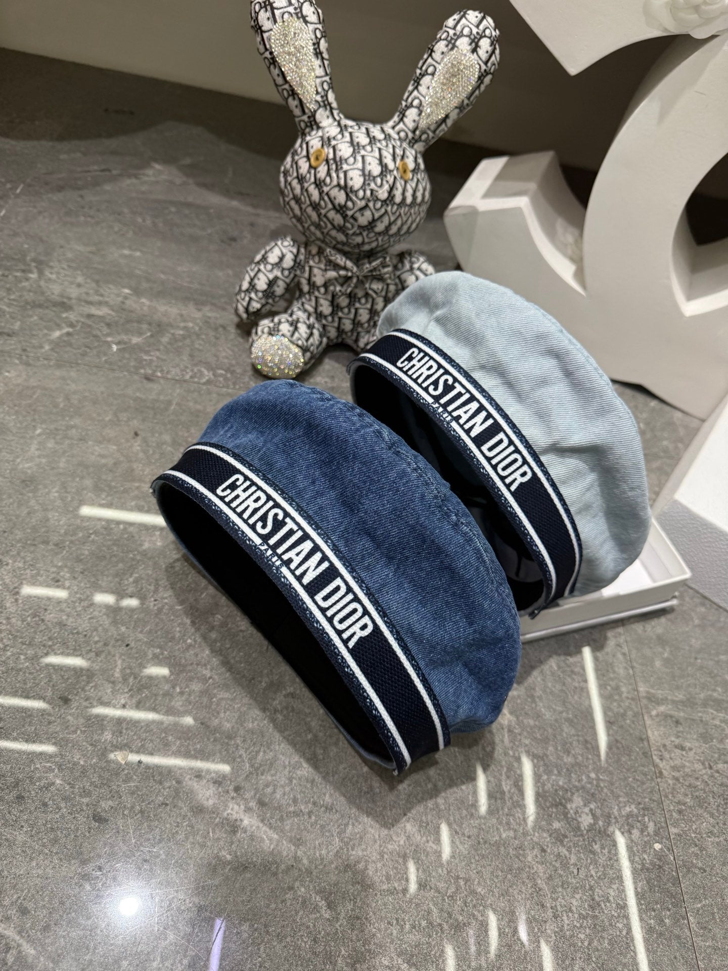 Dior Denim Beret 448261