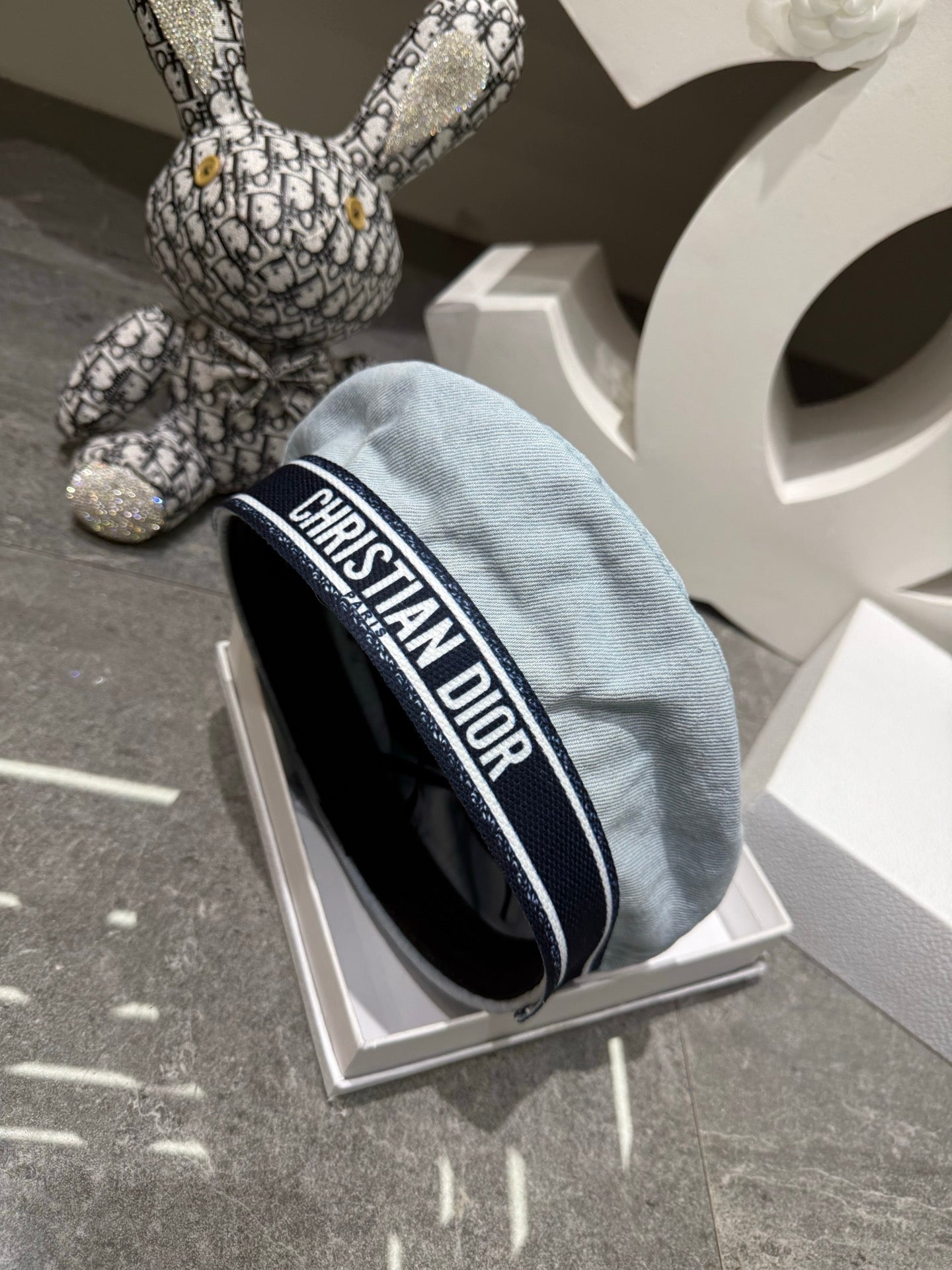 Dior Denim Beret 448261
