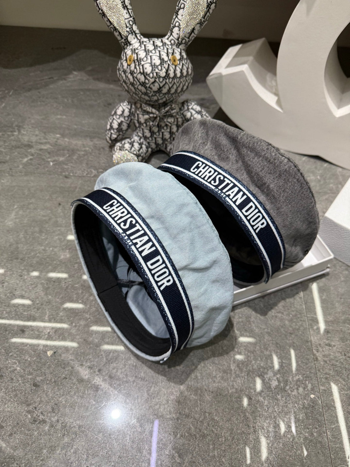 Dior Denim Beret 448261