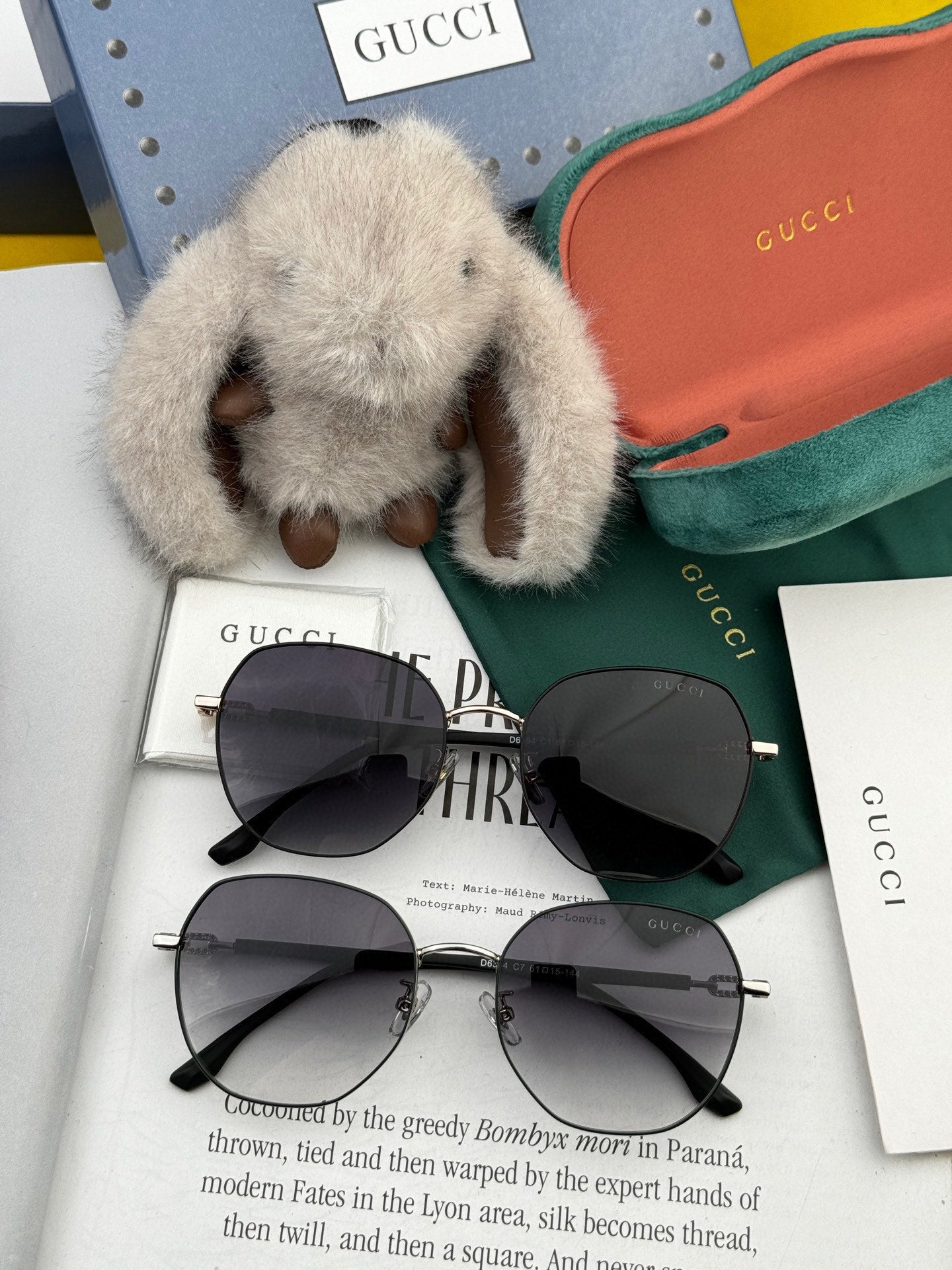 OVERSIZED ROUND FRAME SUNGLASSES G4639 IN METAL