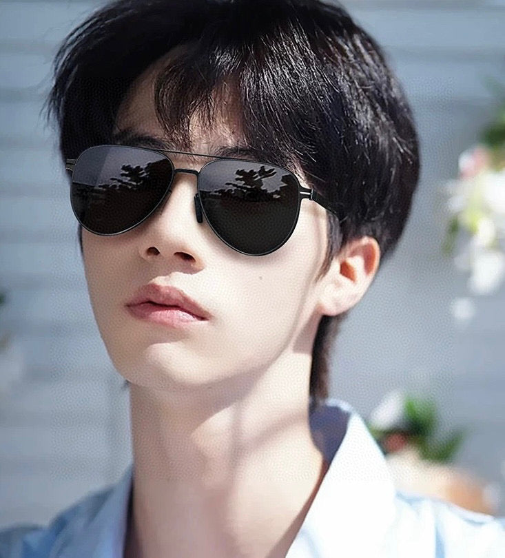 PILOT SUNGLASSES L186 IN METAL