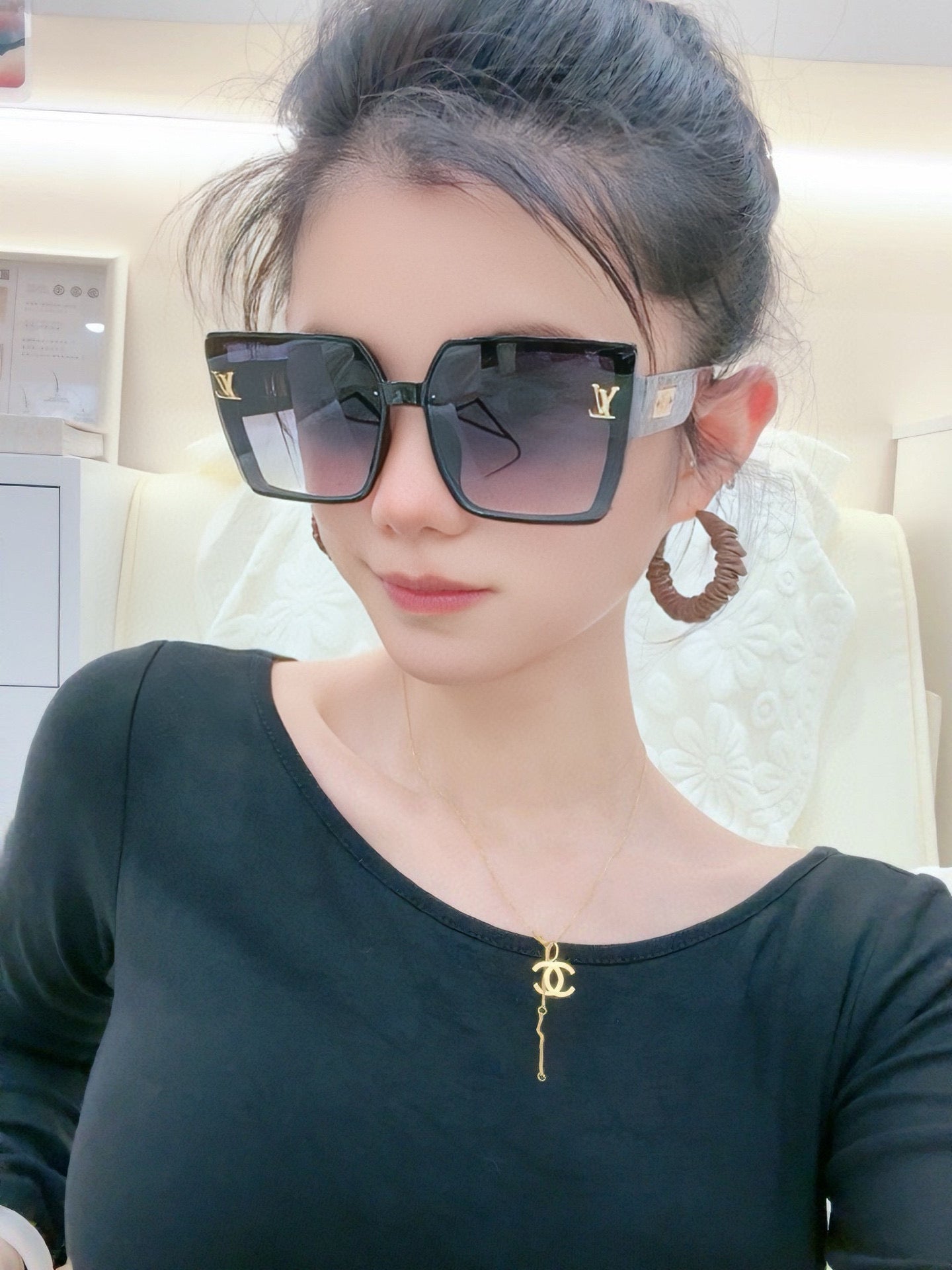 MONOGRAM SUNGLASS L3619 IN ACETATE FRAME