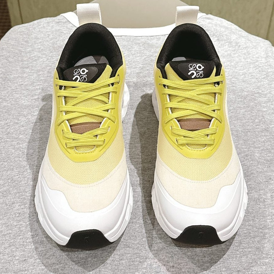 Loewe 2025  x Running Cloudtilt2.0 Sneaker White Yellow Mesh Rubber 556024