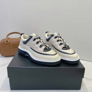 CC Sneaker In Ivory White Cowhide 144772