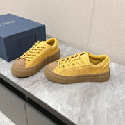 CD And Stone Island B33 Sneaker â€“ Limited And Numbered Edition Yellow Canvas