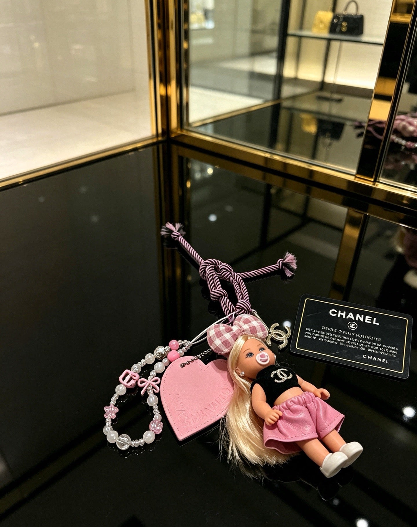Chanel Barbie Doll Bag Charm