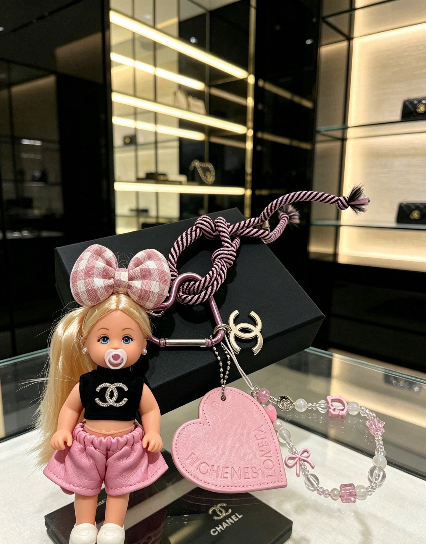 Chanel Barbie Doll Bag Charm