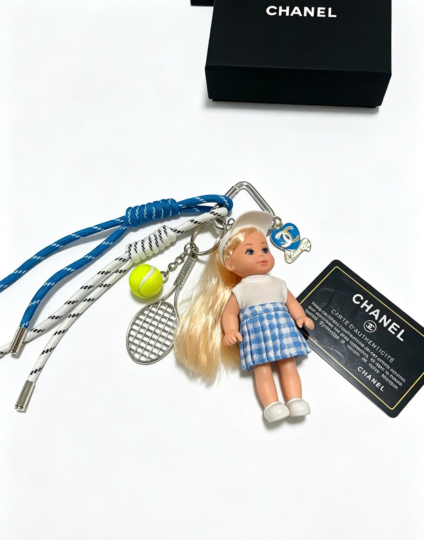 Chanel Tennis-themed Doll Bag Charm