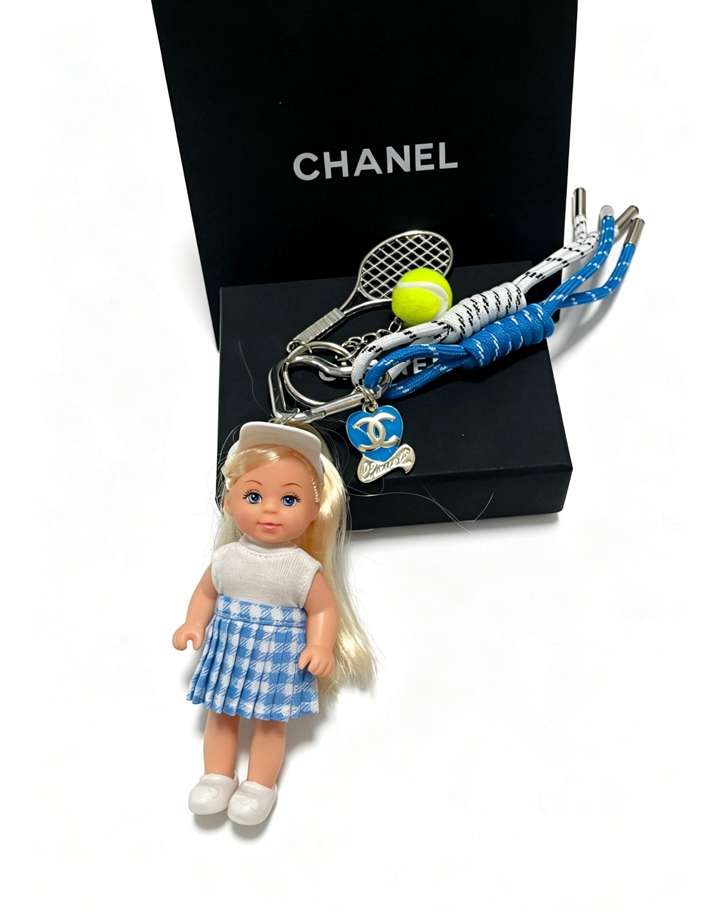 Chanel Tennis-themed Doll Bag Charm