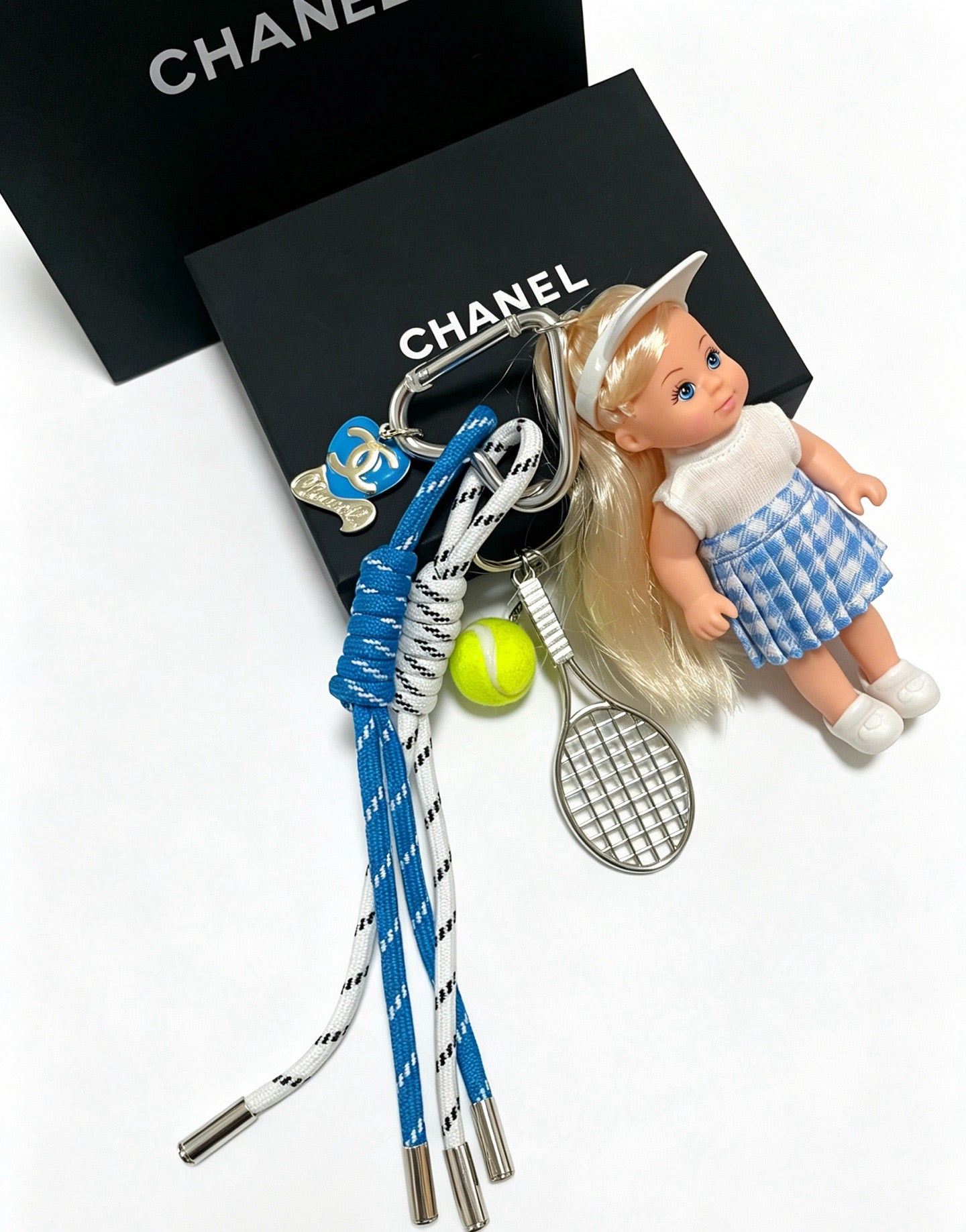 Chanel Tennis-themed Doll Bag Charm