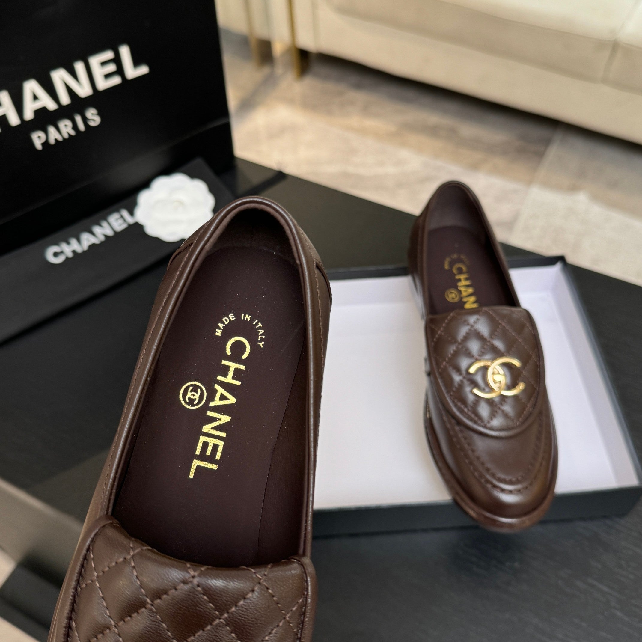 Chanel 2026 Quilted Loafer 957869