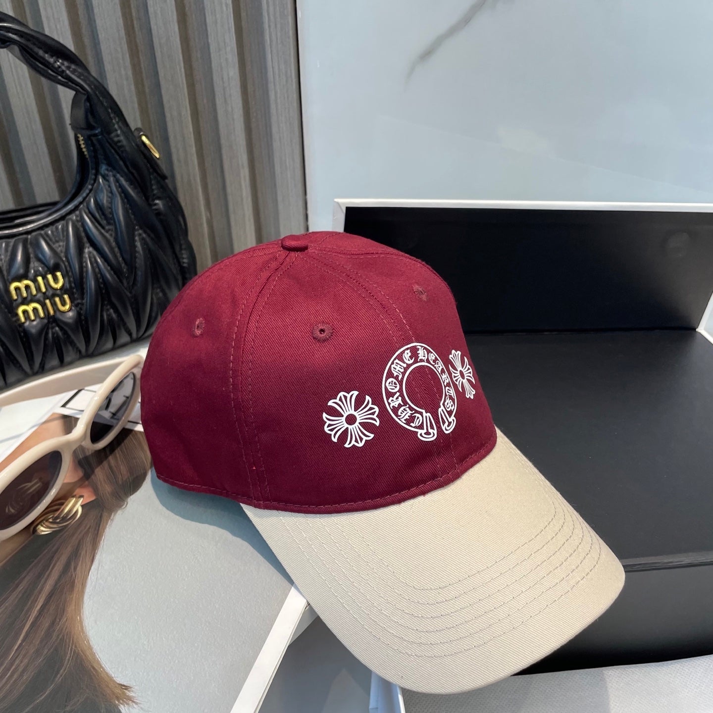 Chrome Hearts Cotton Baseball Cap 413120