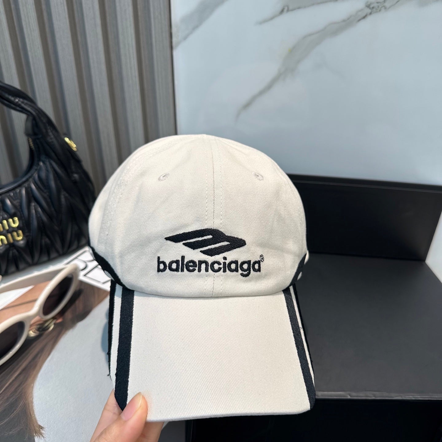 Balenciaga Baseball Cap Cotton 380962