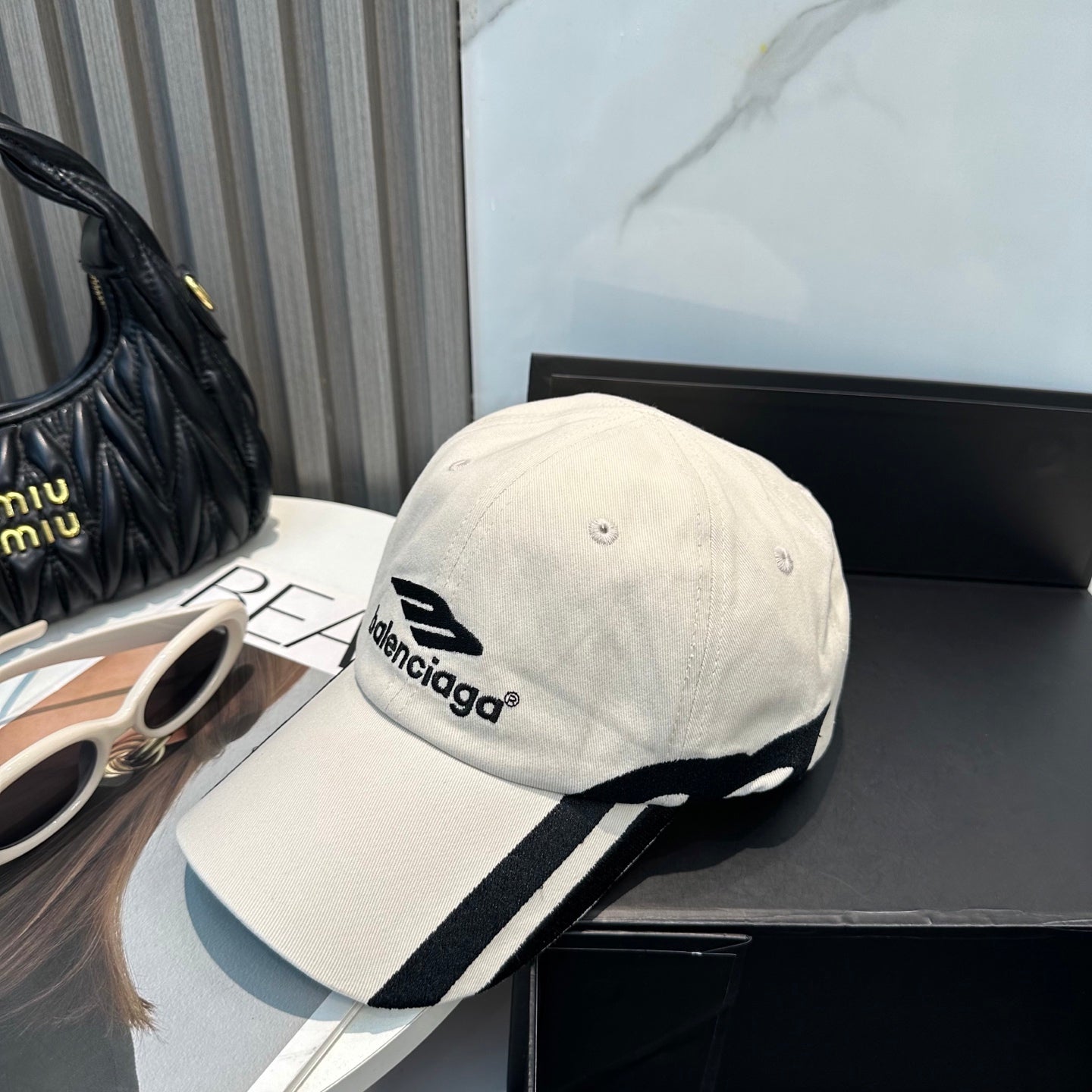 Balenciaga Baseball Cap Cotton 380962
