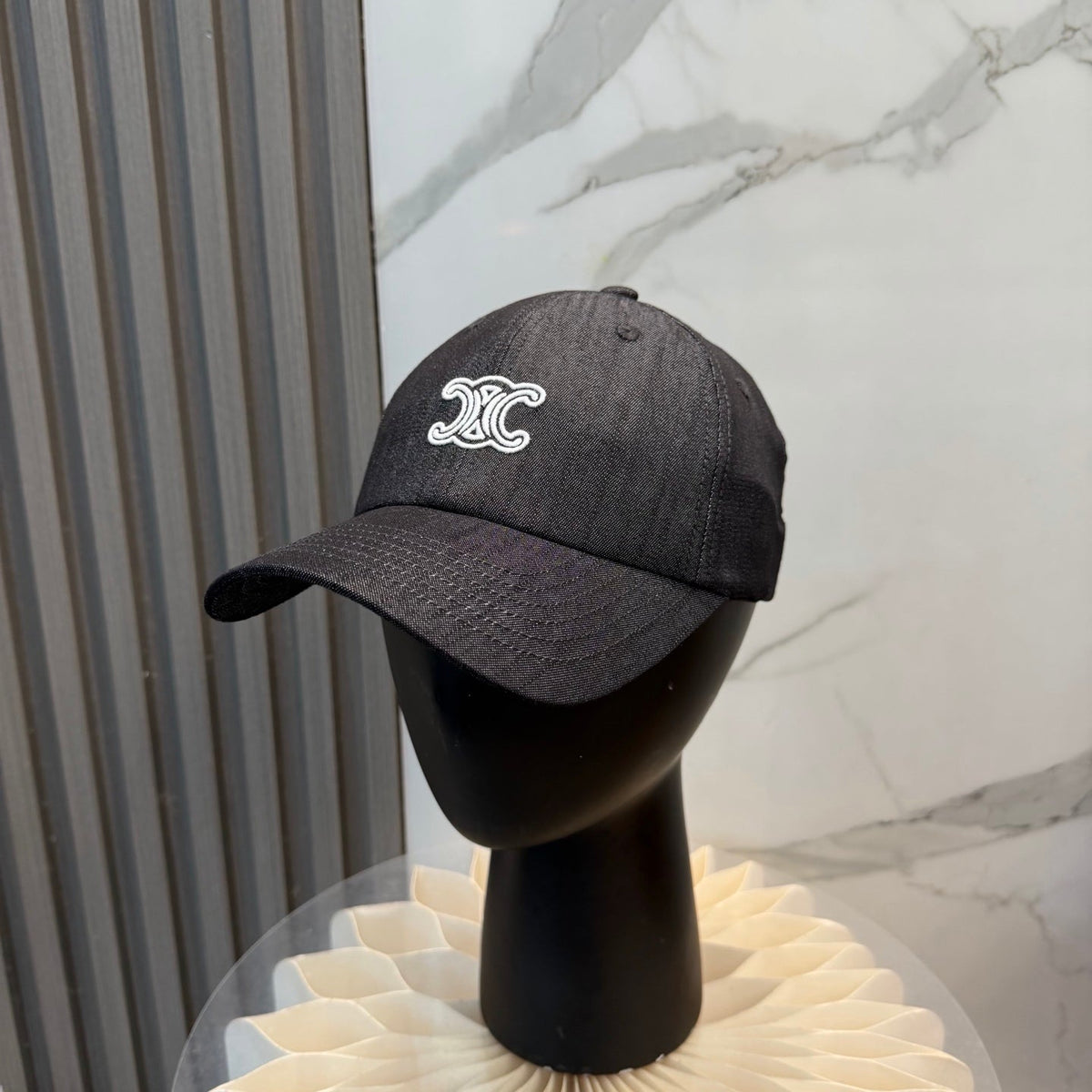 Celine Logo Baseball Cap 448276